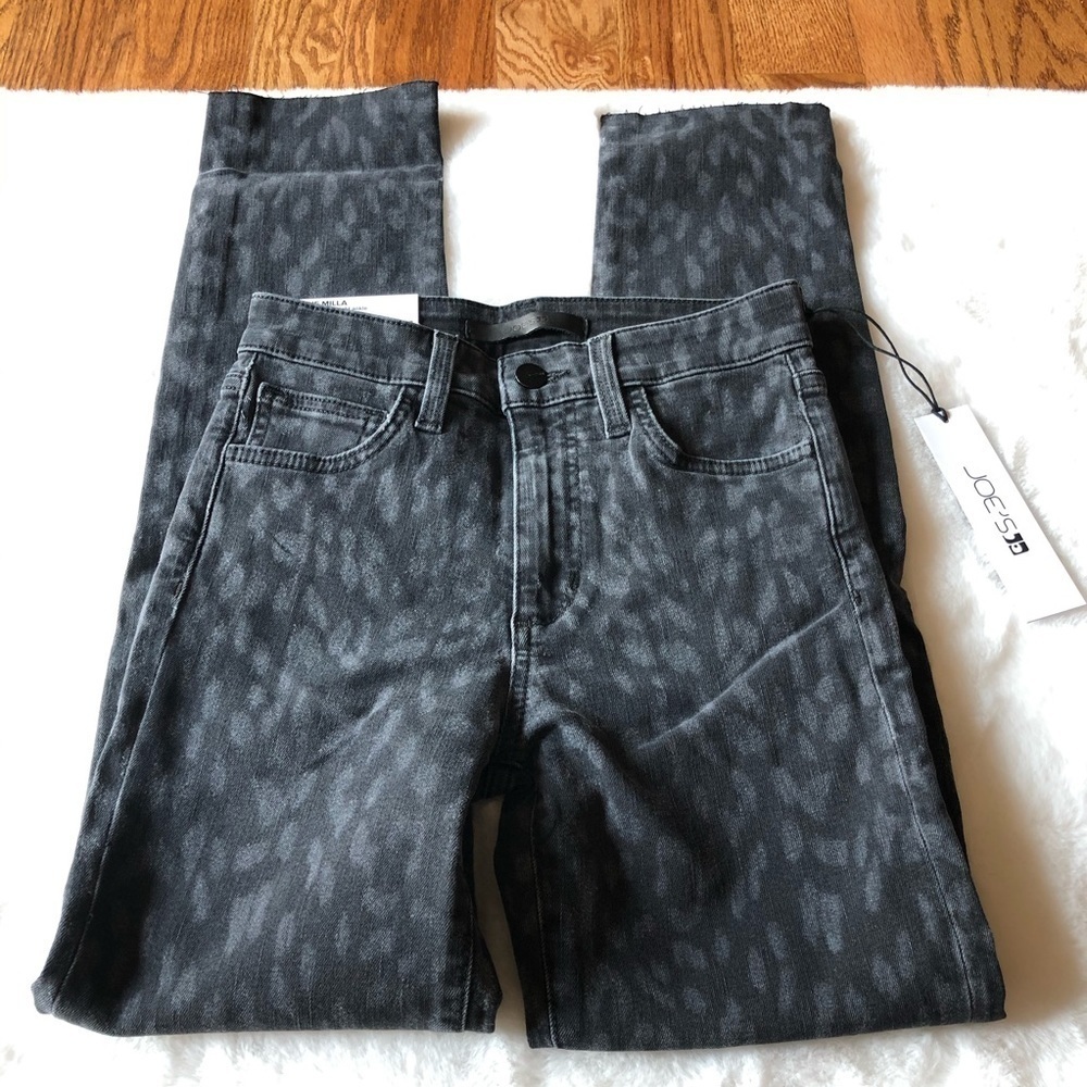 The Milla Leopard Print Joe's Jeans Skinny jeans - Picture 3 of 8